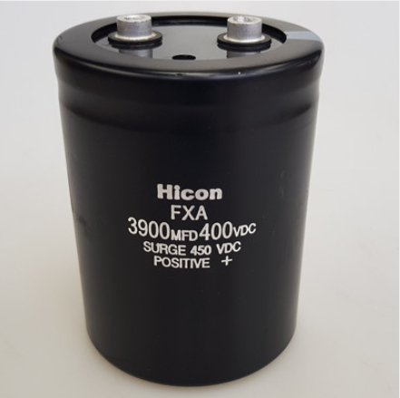 三菱电梯电容器 HICON F5A 3900MFD400VDC全新原装 现货可直拍