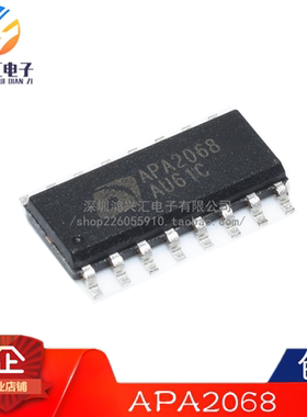 原装正品APA2068KAI-TRG APA2068 SOP16音频功放IC