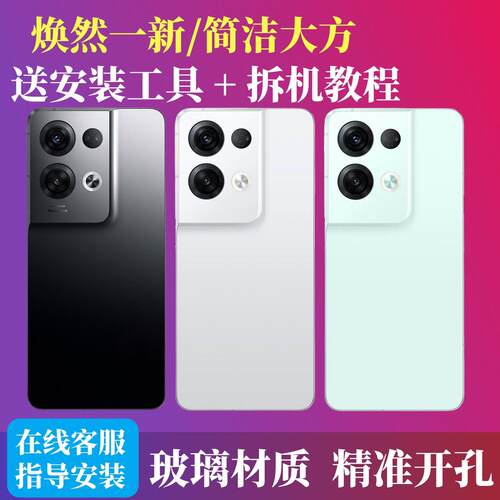 适用于OReno8Pro+后盖p