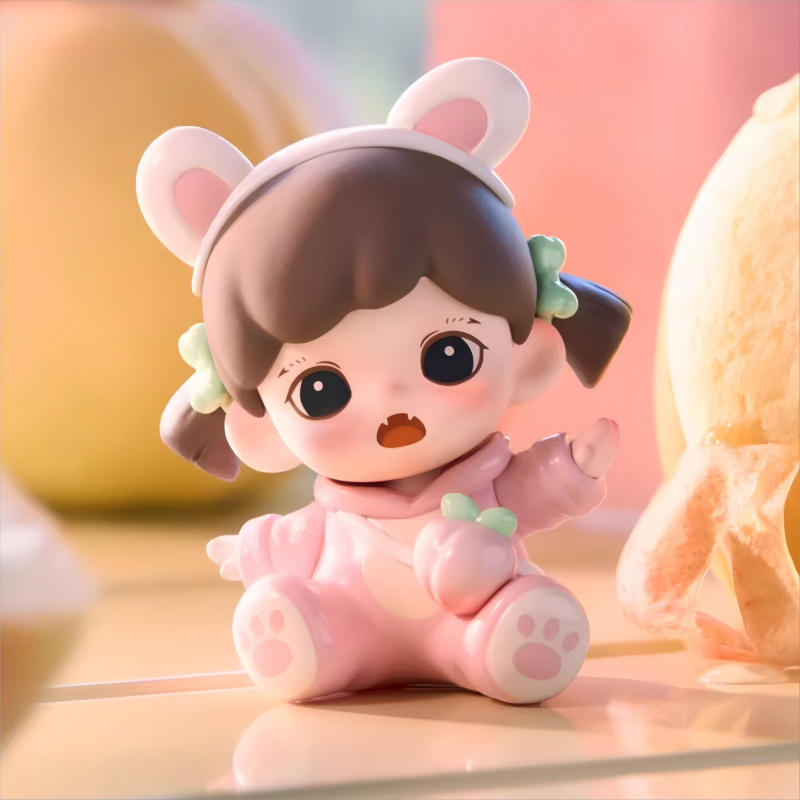 Zoraa我爱吃果果mini系列盲盒zoraa fruit潮玩手办隐藏-香蕉妹妹