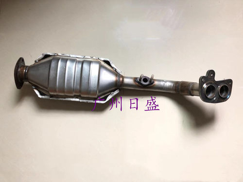 霸道LC95普拉多34005VZ发动机三元催化消音器排气管前段