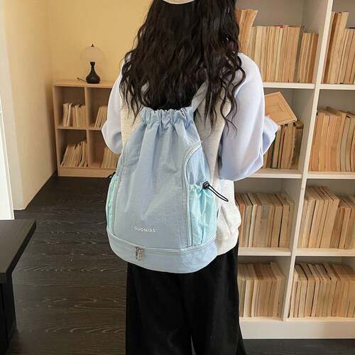 品牌官方双肩包泡芙软包新款户外徒步登山包背包女旅游游泳轻便大