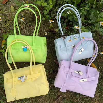 韩系JellyFirkin果冻腋下包小号