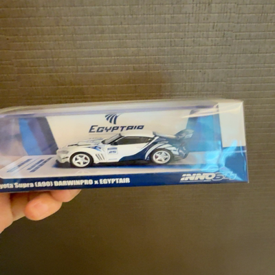 INNO 丰田速霸 Supra A90 DarwinPRO 埃及航空联名款 佛山改装展