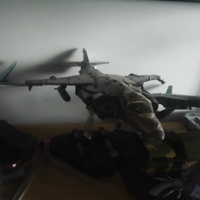 DreamStarToys DST01鹞式战者无畏战神鹞式战斗飞机，柜展二手玩