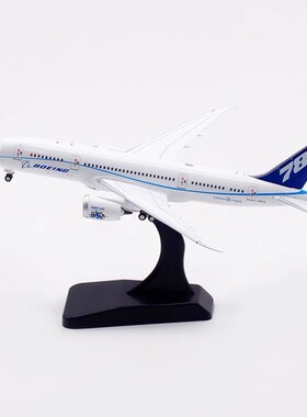 AV 1:400 飞机模型 合金 波音原厂涂装 B787-8 N7874 起落架可拆