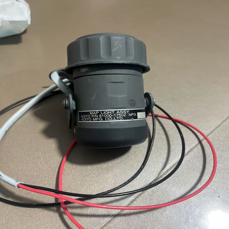 航空件MAP LIGHT ASSY，型号81000-17502，KOITO原装正品。外观
