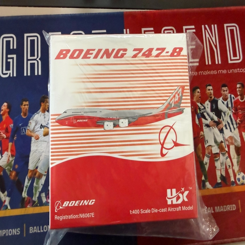 HX Models 波音原厂 B747-8i N6067E 1:400全新！全新哈！有支架