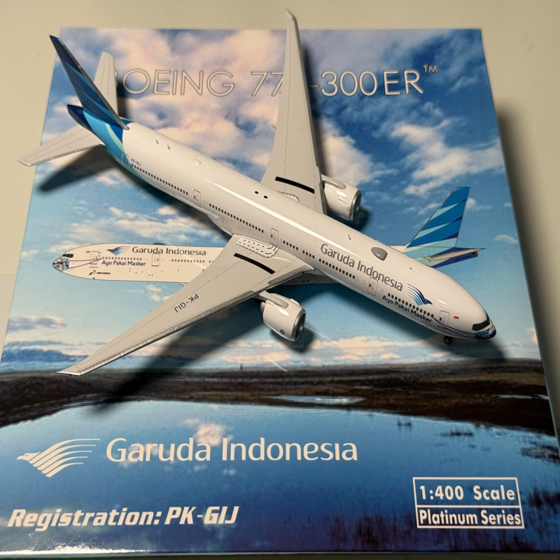 phoenix 1:400 印度尼西亚嘉鲁达航空 印尼鹰航Garuda Indonesia