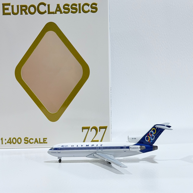 AC 1:400 奥林匹亚航空 727-200 SX-CBD默认顺丰到付，多架可折