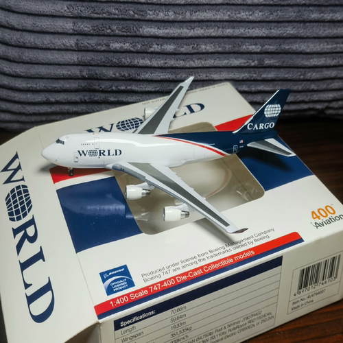 Aviation747 世界航空 747-400F货机 world cargo 注册号N740WA w