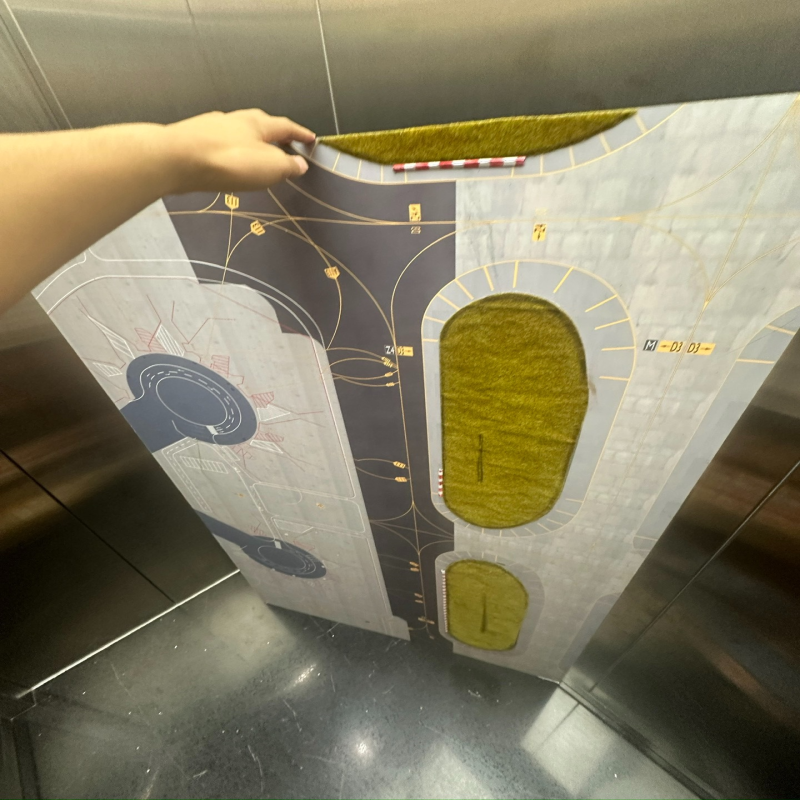 【特价高性价比】1/400 北京首都机场地台 飞机模型地台 首都机