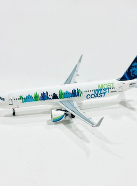 【代出】AC 1:400 阿拉斯加航空 A321 N925VA实物如图，大佬清柜