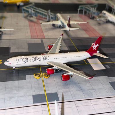 PH 1:400 维珍大西洋航空 A340-600 G-VRED 无暇 发货前拍照确认