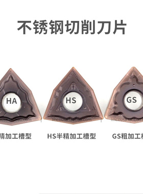 IMCO数控刀片WNMG080404/080408-HA-HS-GS APC9030车钢件不锈钢