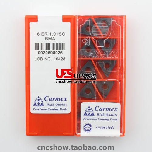 Carmex卡麦斯螺纹刀片16 ER/IR 8/10/12/14/16/18/20/24 UN BMA