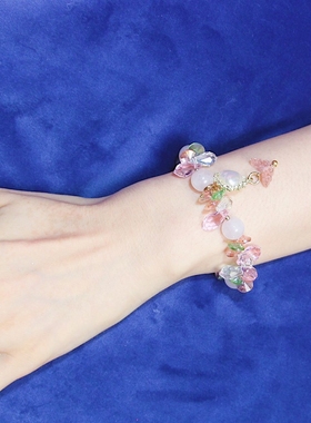 承李李原创设计琉璃蝴蝶手串