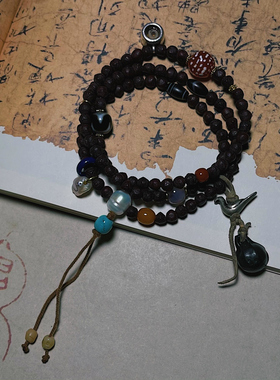 承李李原创设计风老凤眼菩提佛珠