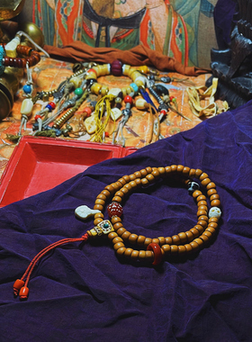 承李李原创设计风串珠复古尸陀林