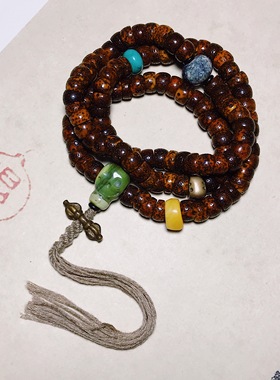 承李李原创设计风蜜蜡宝石手串