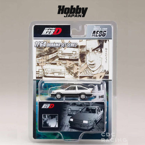 现货 HOBBYJAPAN HJ 丰田 TRUENO AE86 头文字D 秋山涉 拓海