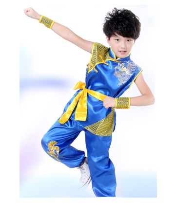 少儿童节中国龙赛龙舟男童幼儿园秧歌学生功夫武术六一表演出服装|ruв категории Женская одежда, костюм/национальная одежда/театр костюм, национальная одежда/этап погрузки - от Buy2taobao.com для оказания профессиональной услуги покупки агента Taobao