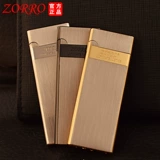 ZORRO Латунная матовая металлическая ретро креативная зажигалка