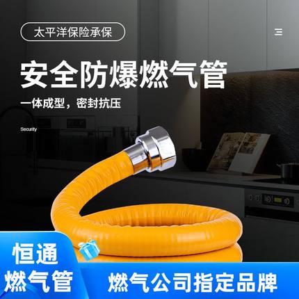 恒通家用煤气管不锈钢波纹软管防爆高液化天然气管燃气管燃气金属