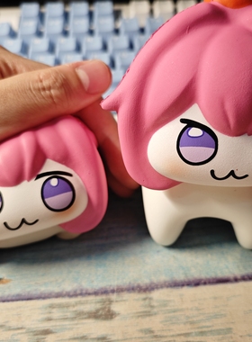 呆滞铸造局原创 doro doro捏捏乐 软体doro 手办摆件 妮姬