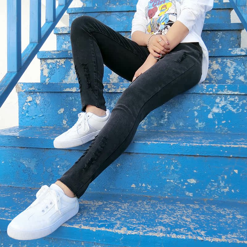 ´óÂëÅ®×°¸ßÑüÅ£×пãÇï¼¾2018пîÏÔÊݸßÑüС½Å¾Å·Ö¿ã200½ï³±ÅÖmm