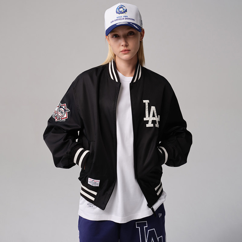 NewEra纽亦华男女MLB系列运动休闲潮棒球服夹克14179152/13099934