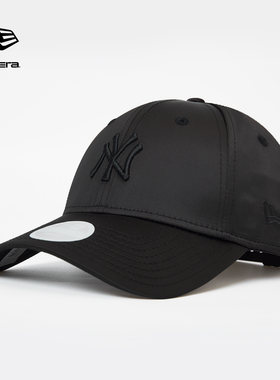 New Era纽亦华色丁棒球帽小头围刺绣硬顶MLB女士60595368newera