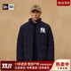 NewEra纽亦华MLB秋冬加厚保暖灯芯绒立领NY潮流棉服外套13488935