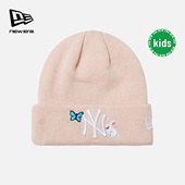 New Era纽亦华2025秋冬新款 MLB儿童针织帽NY趣味刺绣亮60691158