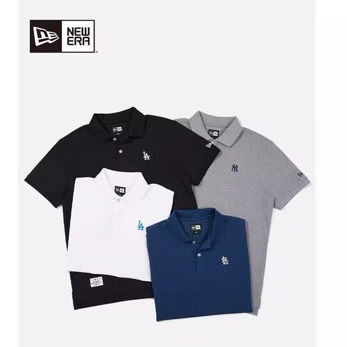 New Era纽亦华2025夏季新款简约POLO衫短袖商务正式休闲14529302