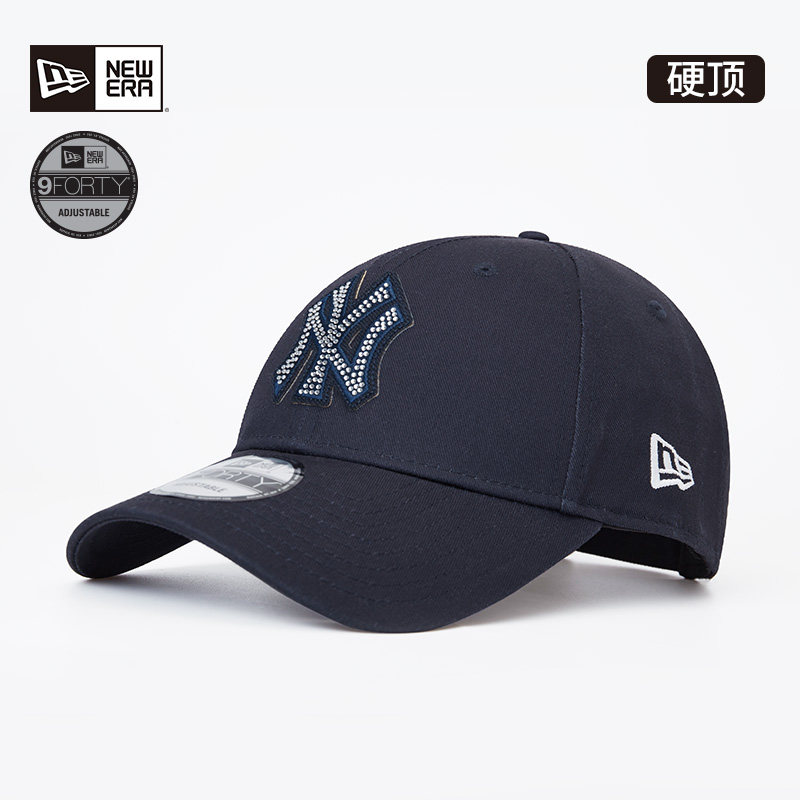 New Era纽亦华2025秋季新款MLB贴钻设计感棒球帽遮阳弯檐硬顶940,服饰配件/皮带/帽子/围巾,帽子,淘宝优惠券,粉丝福利购,淘宝优惠卷