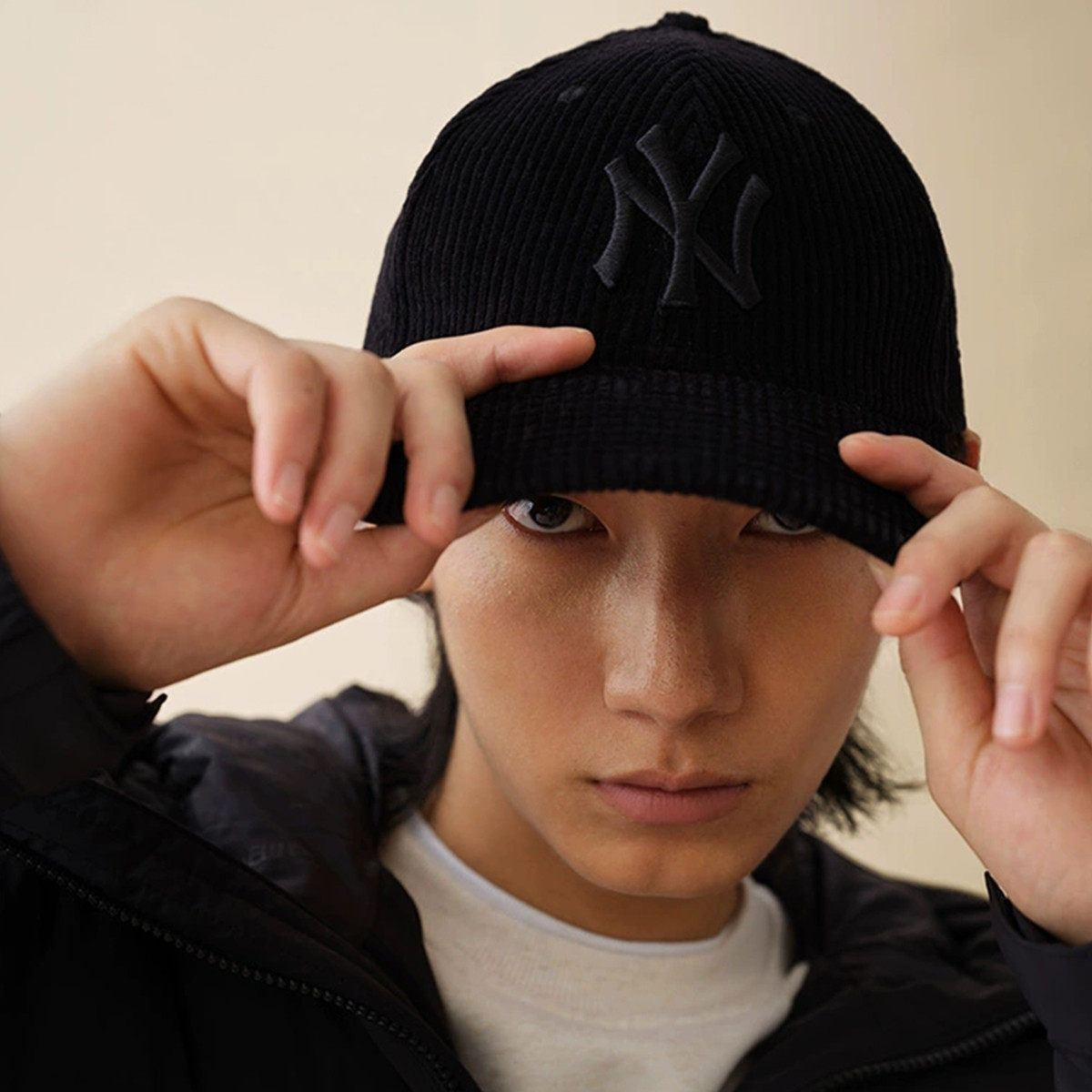 NewEra纽亦华棒球黑色NY男女MLB太阳帽棒球帽子遮阳60565331