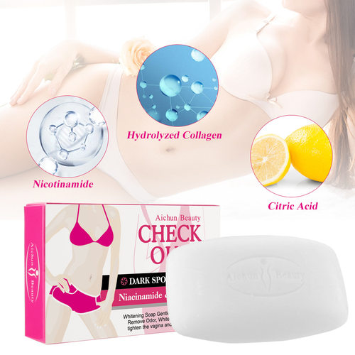 Citric collagen whitening soap dark spots 外销清洁私密处香皂