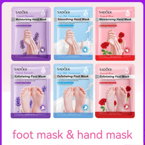 Sadoer lavender exfoliating foot mask Moisturizing hand mask
