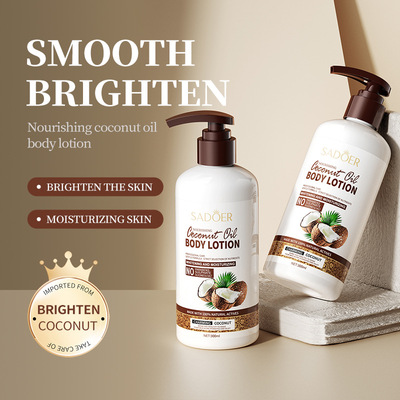 Nourishing Coconut Oil Body Lotion Whitening Moisturizing