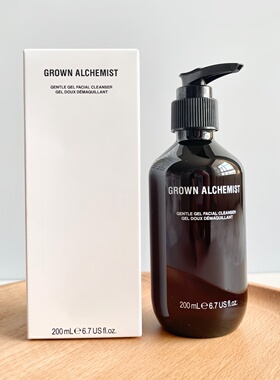 GROWN ALCHEMIST艾科美温和洁面啫喱200ml温和清洁不紧绷干净清爽