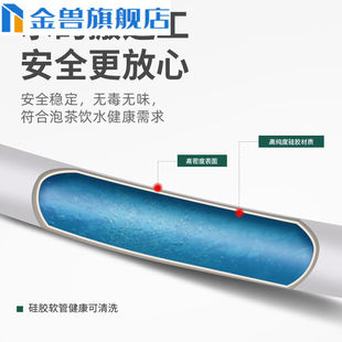 上水器饮水机桶装进水管茶盘吸水管茶具配件抽水管饮水机管防尘塞