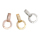 Ювелирная соединительная пряжка Muhuang jewelry connection buckle s925 аксессуары для ювелирных изделий из стерлингового серебра с двойным отверстием can buckle универсальный соединитель для пряжки mini 4