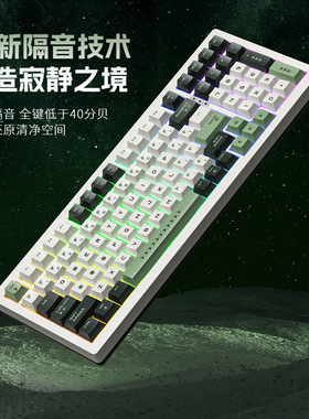狼途热插拔T99客制化机蓝牙械键盘游戏电竞办公静音三模无线键盘