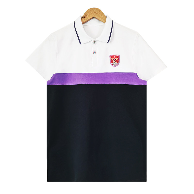沈阳126中学校服夏季纯棉半袖T恤短裤两件套定制薄款班服
