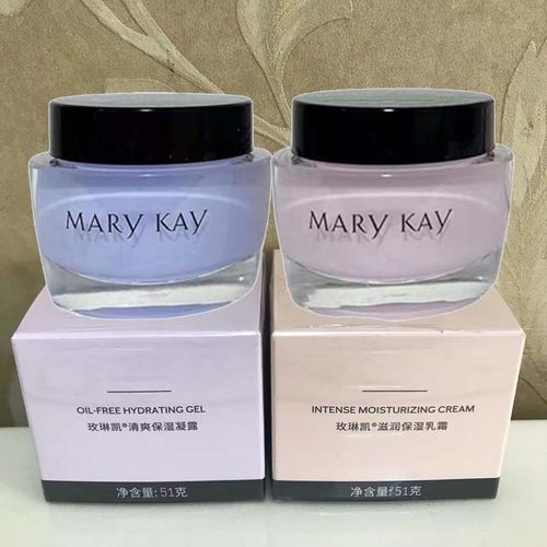 玫琳凯清爽保湿凝露滋润乳霜锁水
