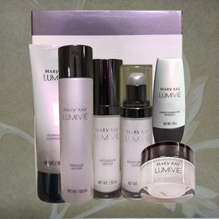 玫琳凯亮采护肤套装提亮净肤黑色素精华粉底补水官方正品