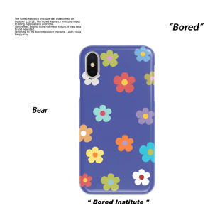 泫雅风小花复古vintage联名彩色华为P60IPhone7/8p/X/XS/12/14/15/16菲林手机壳imd硅胶软壳小米