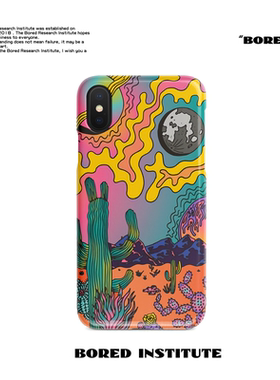 ins潮流美式插画嘻哈卡通NOVA10/Phone7/8p/X/XS/XR/11pro/12/14/15/16菲林手机壳imd硅胶软壳小米华为