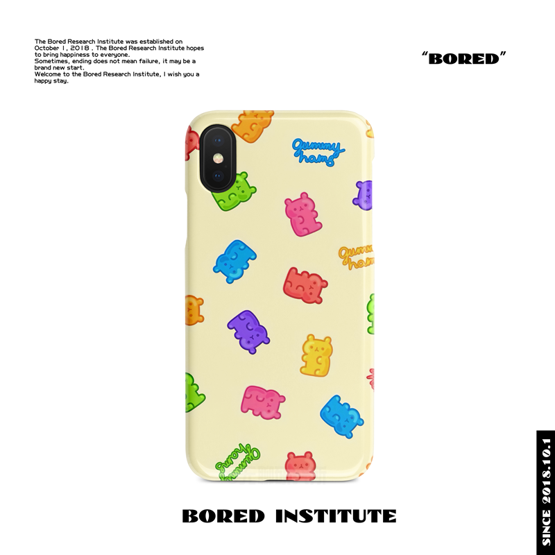 ins韩国小熊彩色软糖可